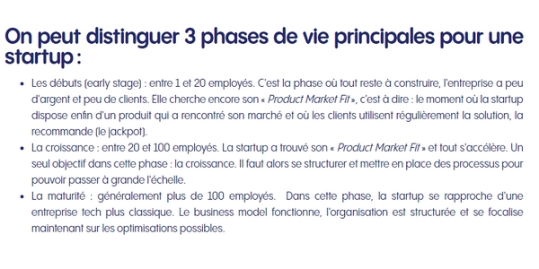 choisir son entreprise en alternance : si vous visez une start-up,  préférez celles qui sont déjà dans leur phase de croissance. 